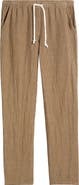 ALEX CRANE Bo Linen Drawstring Pants