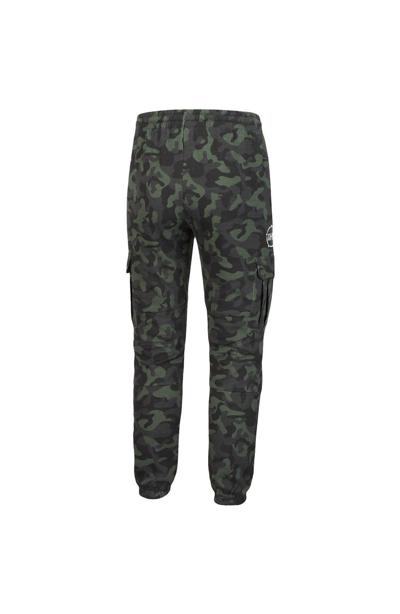 COLOSSEUM Men's Colosseum Camo Georgia Tech Yellow Jackets Logo OHT Military Appreciation Code Fleece Pants, Alternate, color, 