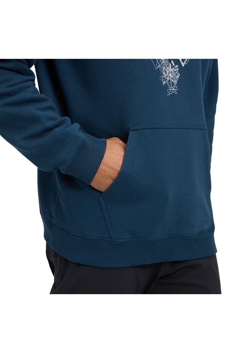 Engineered Diamond Pullover Hoodie - Men's, Alternate, color, Indigo