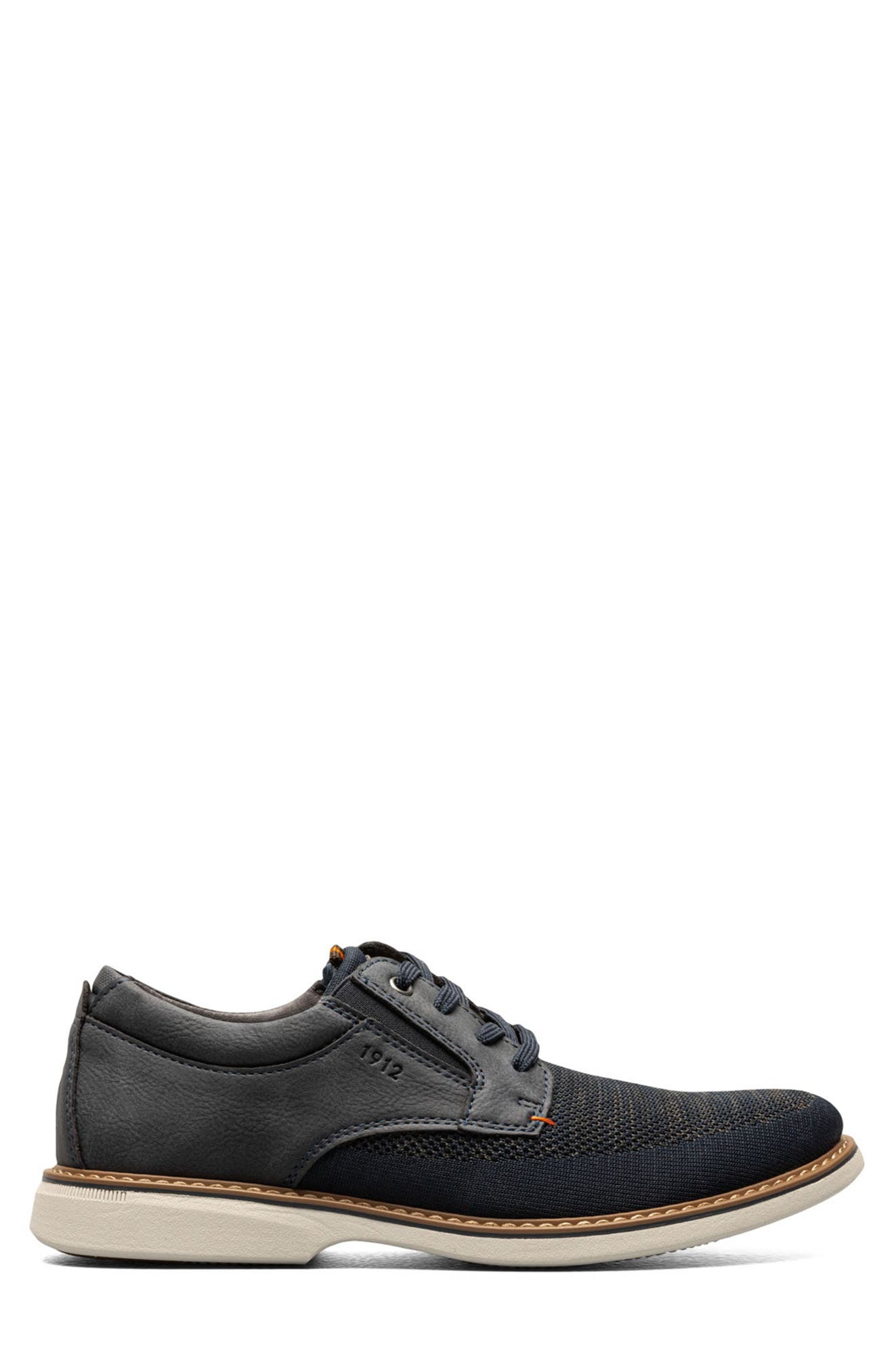 Otto Plain Toe Derby - Wide Width Available, Alternate, color, NAVY MULTI