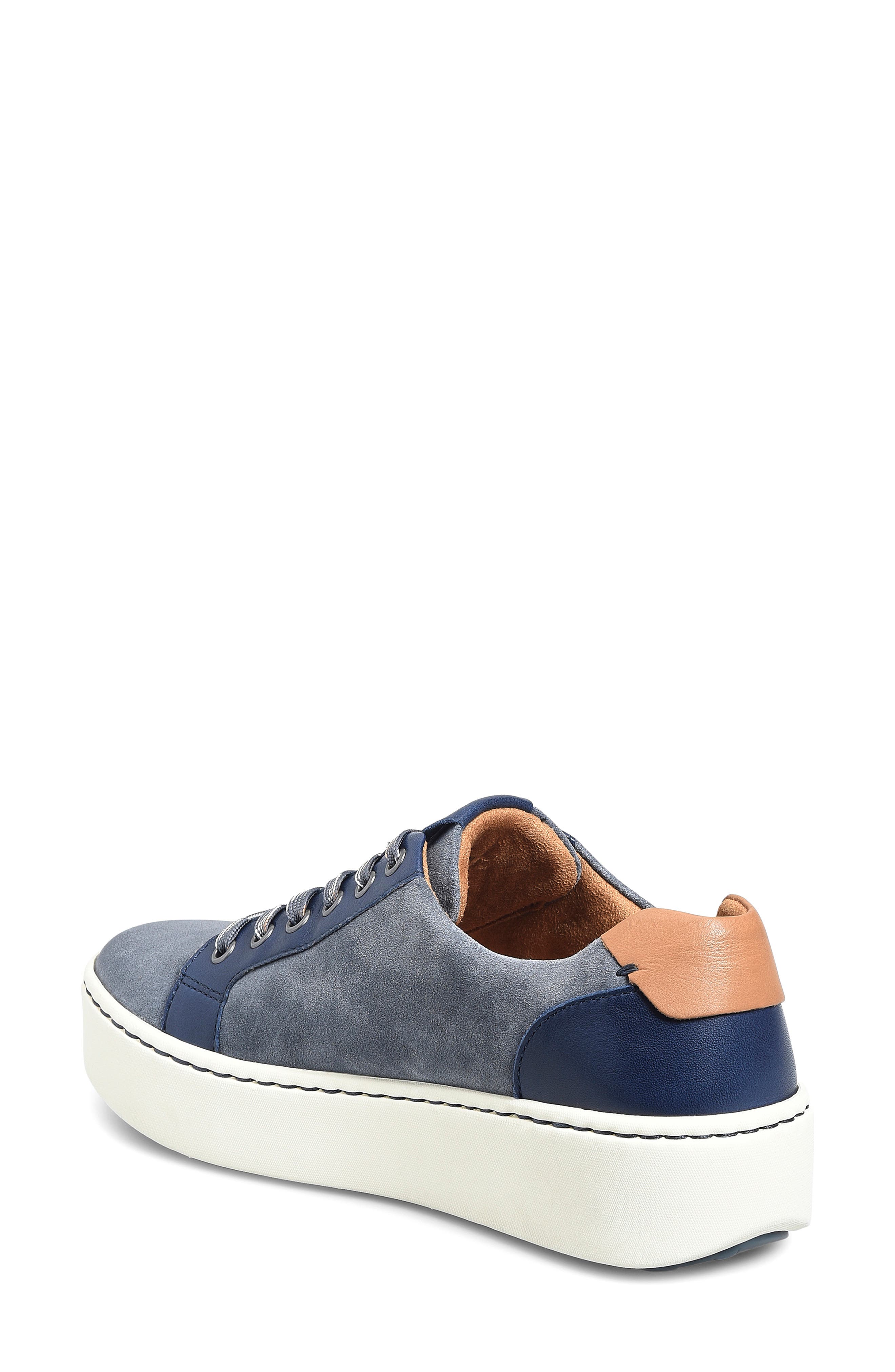 Børn Mira Platform Sneaker, Alternate, color, Dark Blue Combo