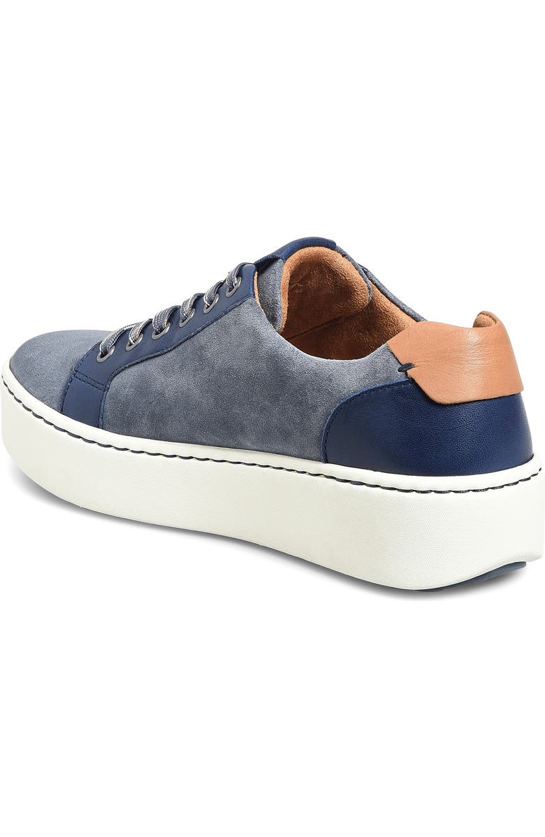 Børn Mira Platform Sneaker, Alternate, color, Dark Blue Combo
