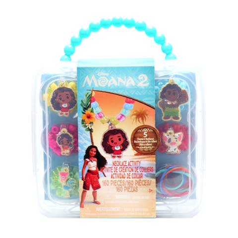 Moana 2 Necklace Activity Set Disney Diy Jewelry Kit, Ages 3+
