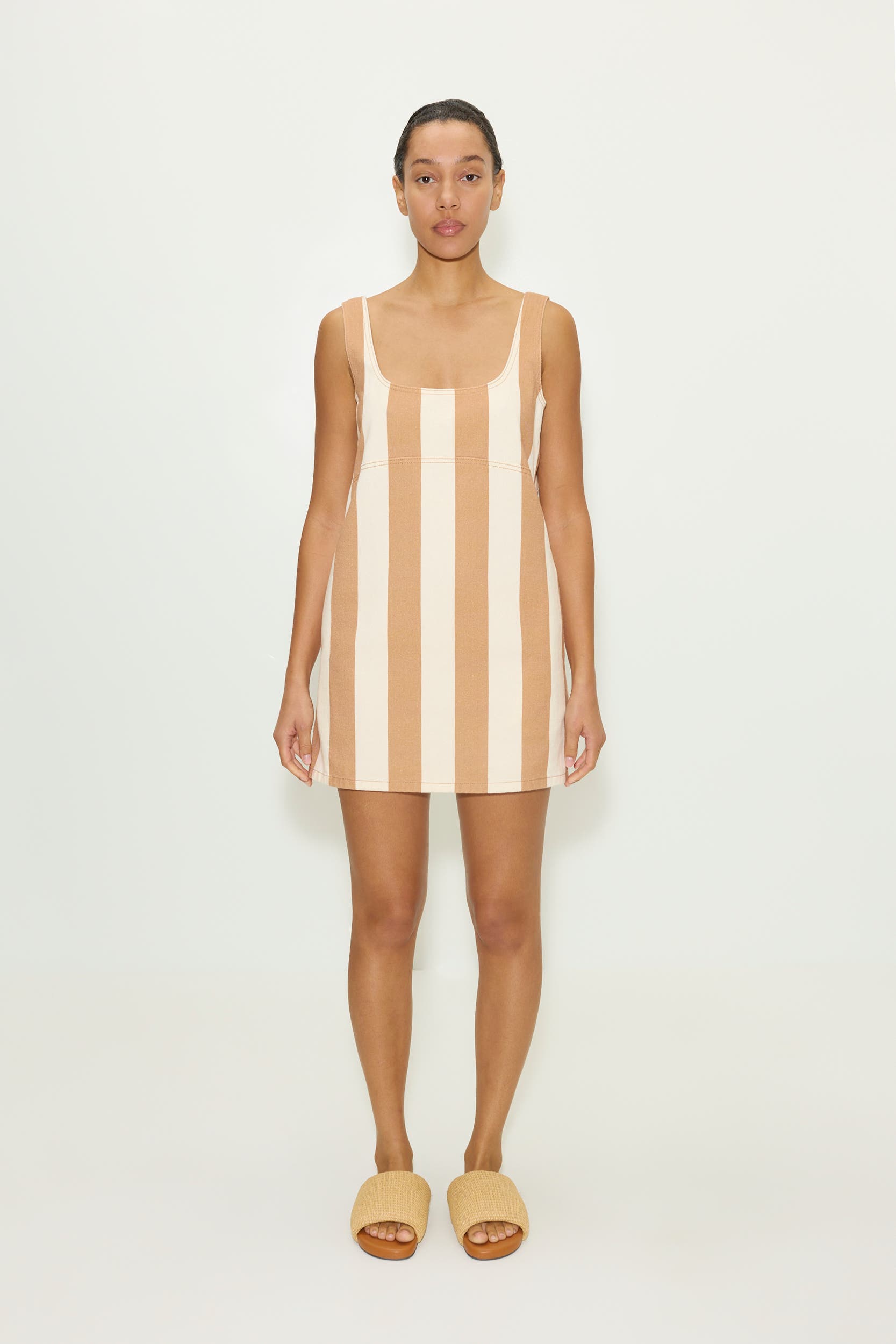Sahara Printed Denim Dress