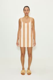 SIMONMILLER Sahara Printed Denim Dress