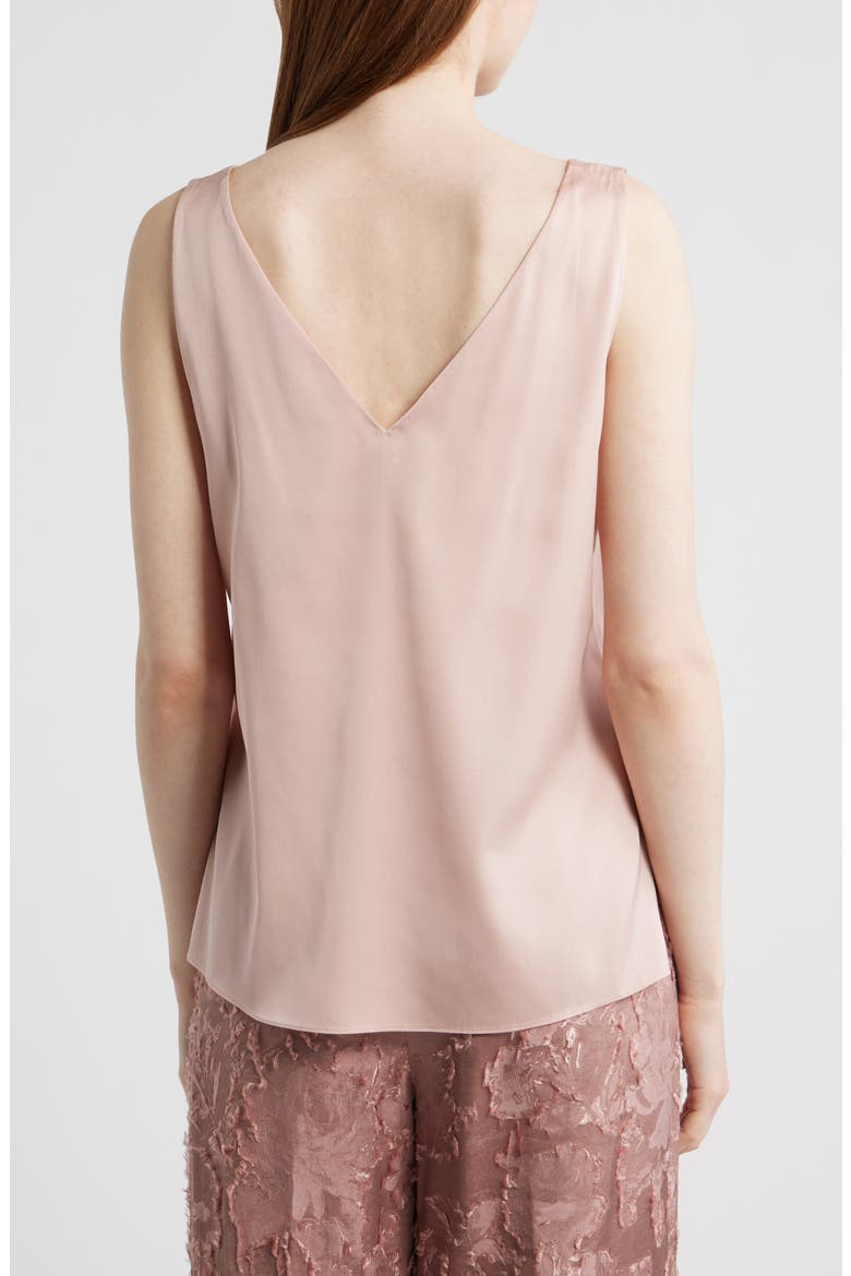 Sailor Stretch Silk Shell, Alternate, color, BALLERINA PINK