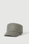 Brunello Cucinelli Virgin wool flannel field cap