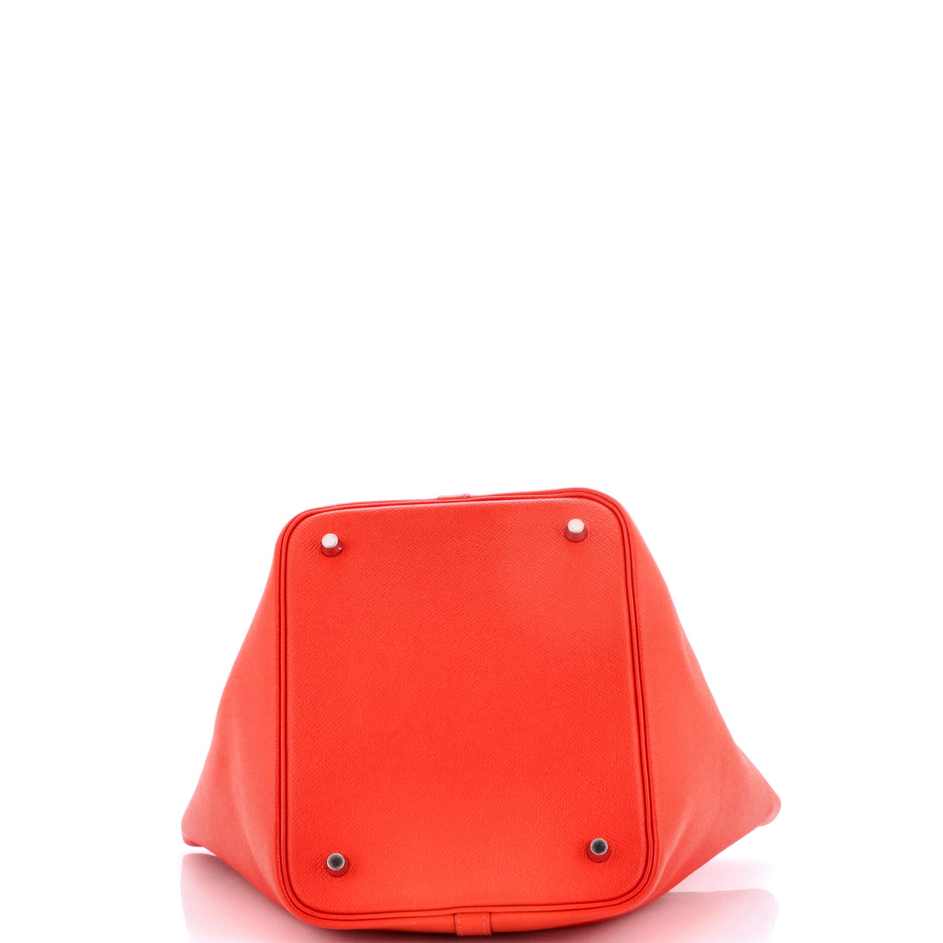 Picotin Lock Bag Tressage Epsom MM, Alternate, color, Red