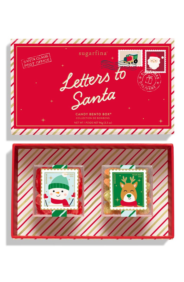 sugarfina Countdown to Christmas Candy Bento Box & Advent Calendar Bundle, Alternate, color,