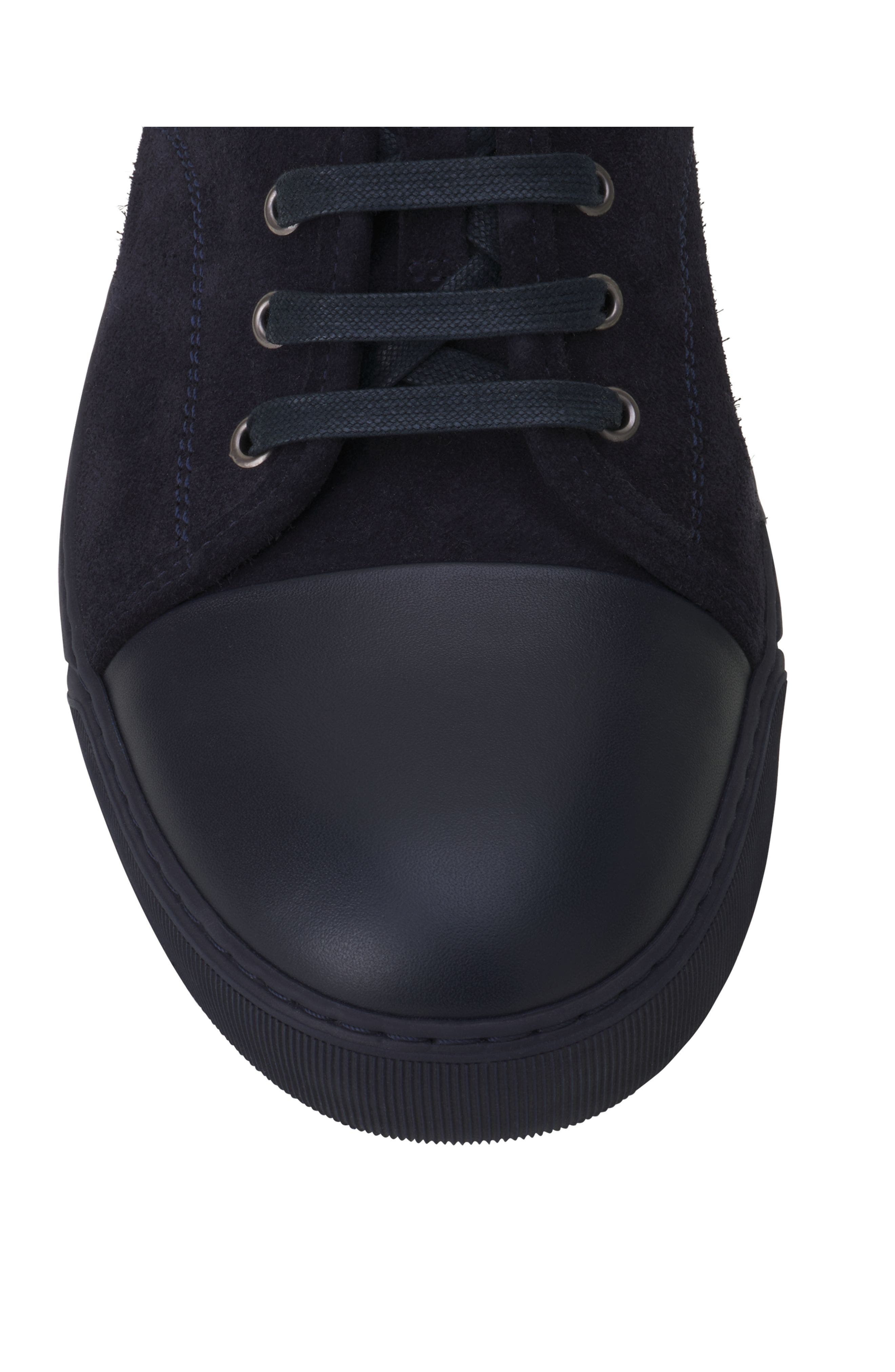 DBB1 Leather And Suede Sneakers, Alternate, color, Black Navy