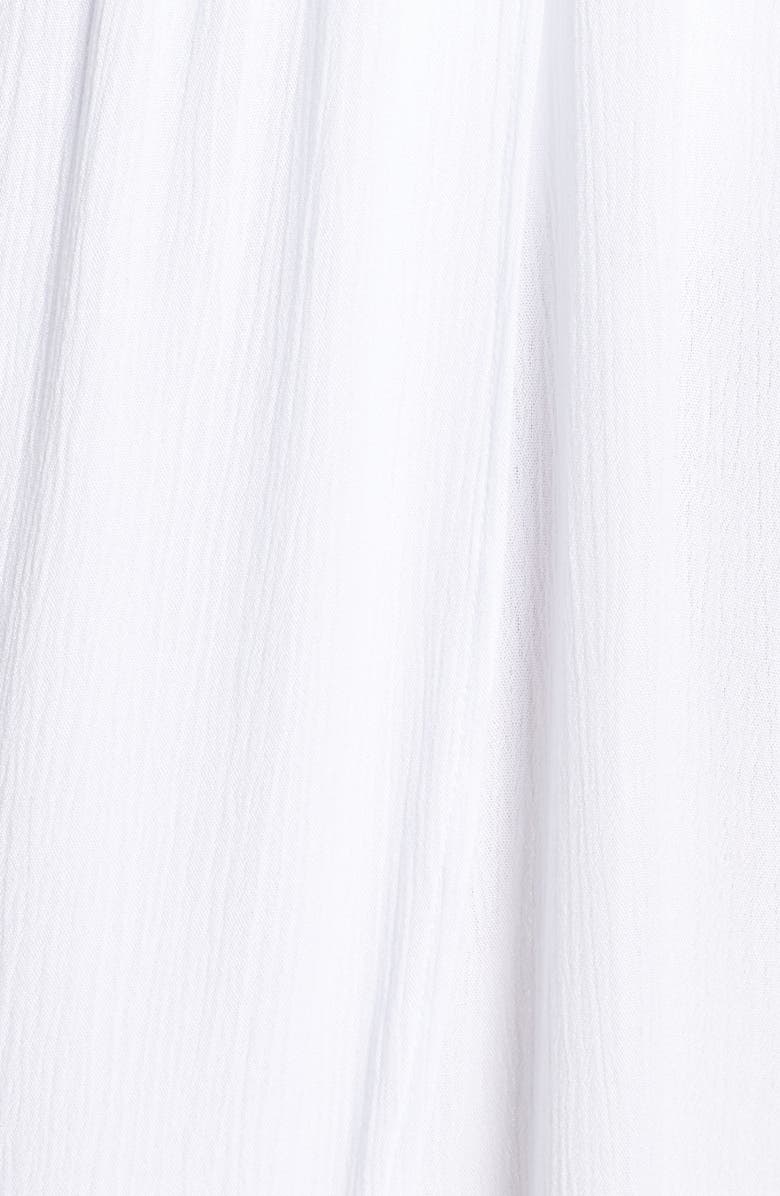 Elan Wrap Maxi Cover-Up Dress, Alternate, color, White