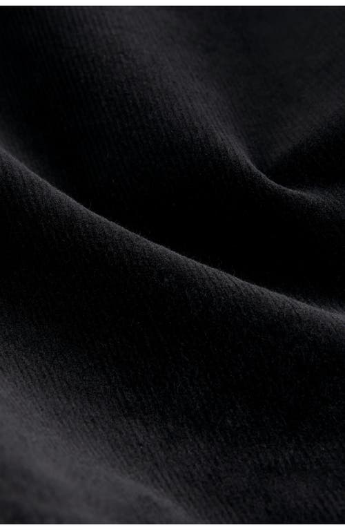 Next Wrap Front Corduroy Miniskirt In Black