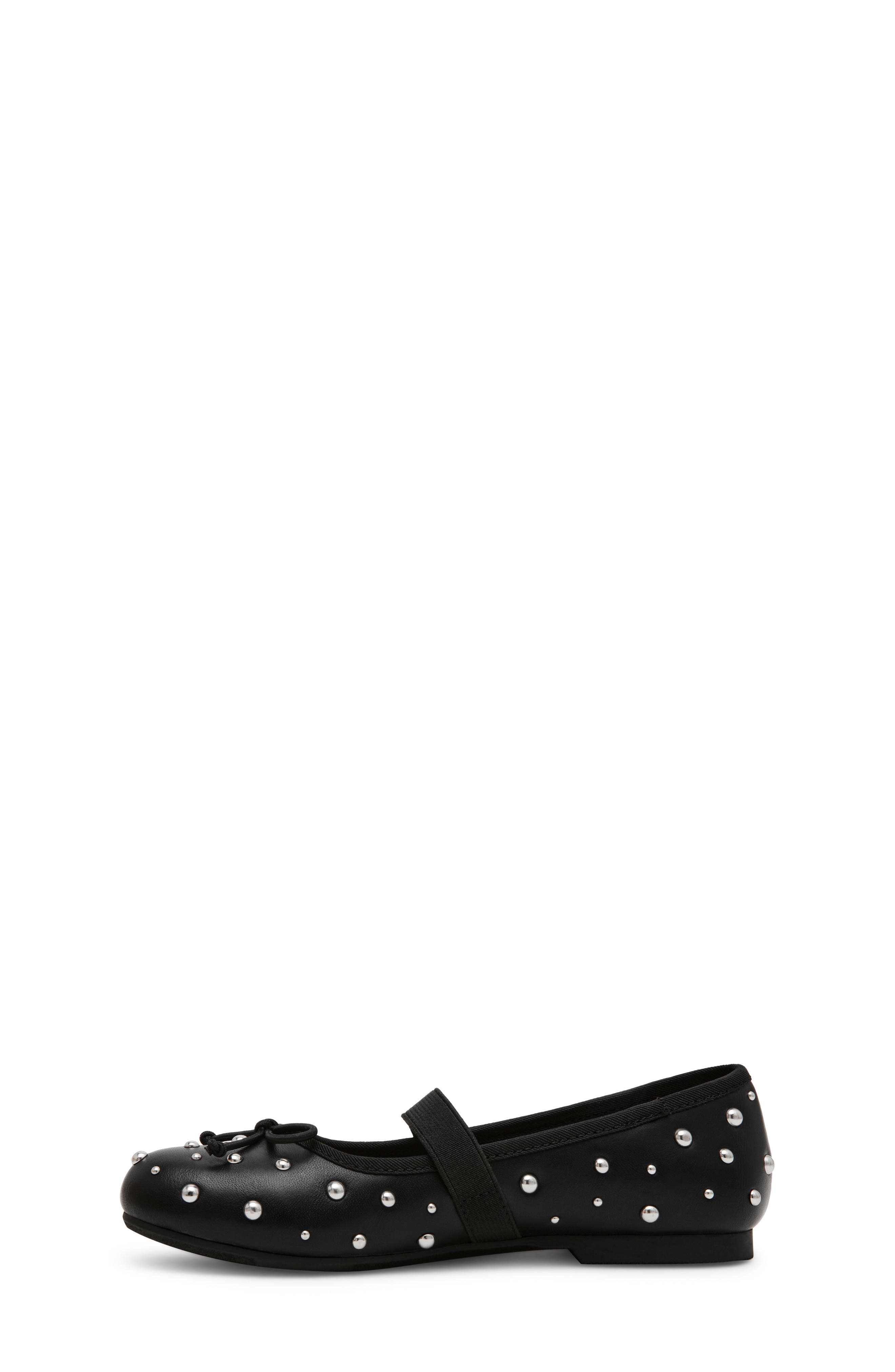 Kids' Mayla Mary Jane Flat, Alternate, color, BLACK