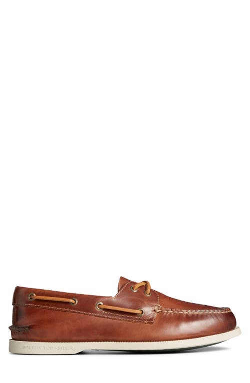 Sperry Authentic Original 2-eye Boat Shoe In Tan