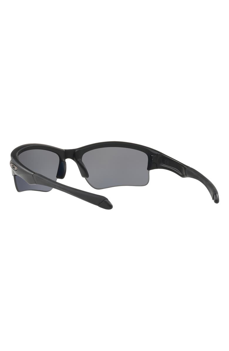 Oakley Quarter Jacket 61mm Polarized Rectangular Sunglasses, Alternate, color,