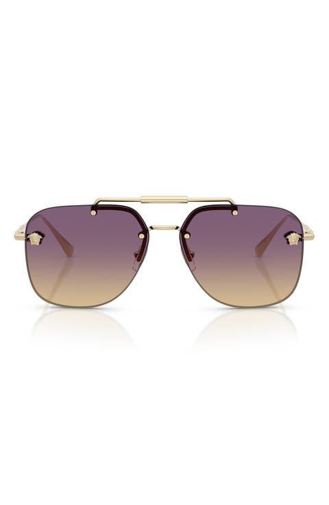 60mm Square Sunglasses