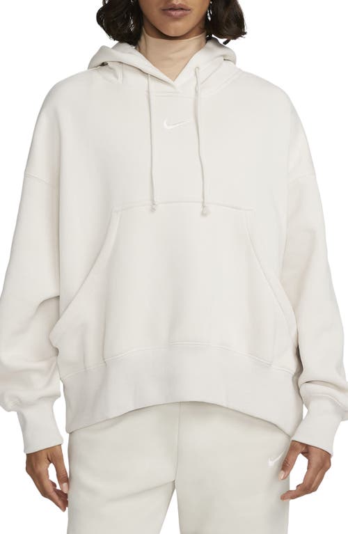 Nike Sportswear Phoenix Fleece Pullover Hoodie In Brown