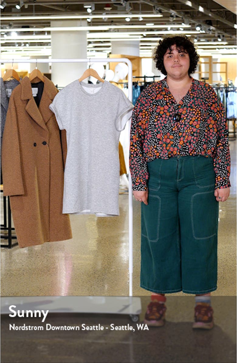 Cuffed T-Shirt Dress, sales video thumbnail