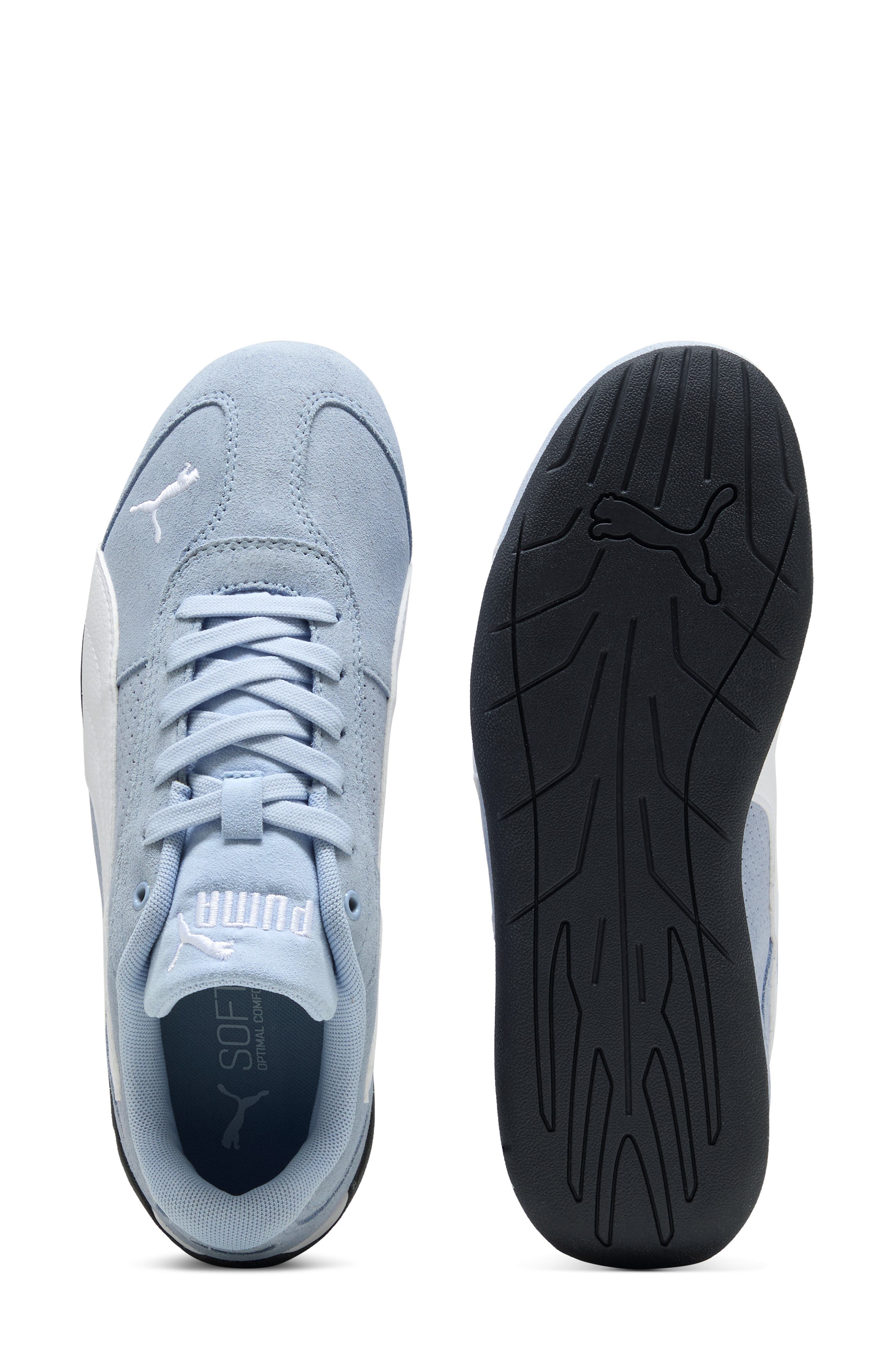 PUMA Speedcat Replicatch Sneaker, Alternate, color, Snow Mountain Blue/ Puma White