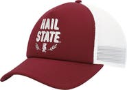 adidas Men's adidas Maroon Mississippi State Bulldogs Phrase Foam Front Trucker Adjustable Hat
