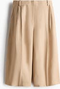 H&M Wide Linen-blend Culottes
