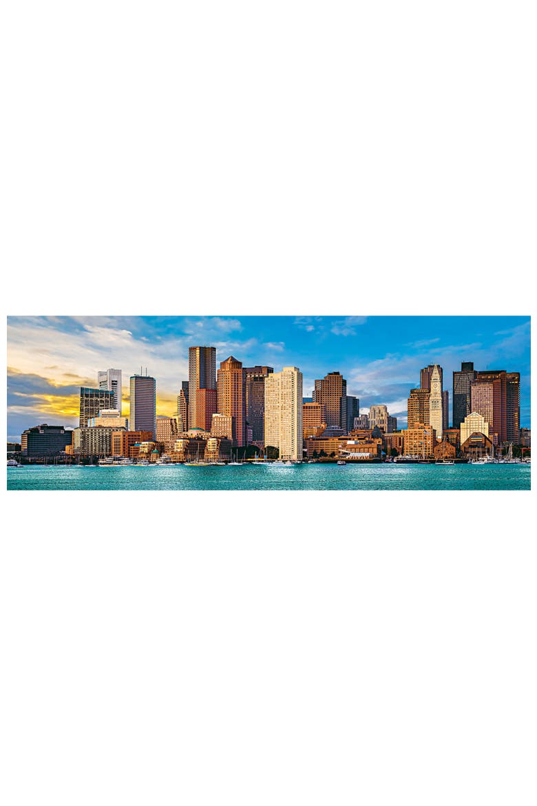 Boston 1000pc Panoramic Puzzle, Alternate, color, Multicolor