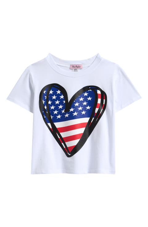 Kids' American Heart Graphic T-Shirt (Big Kid)