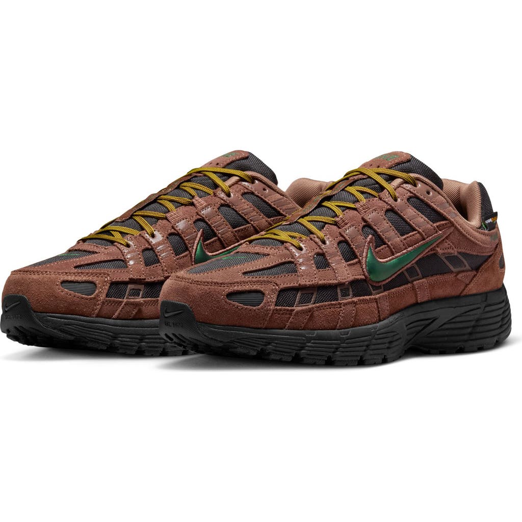 Nike P-6000 Premium Sneaker In Brown