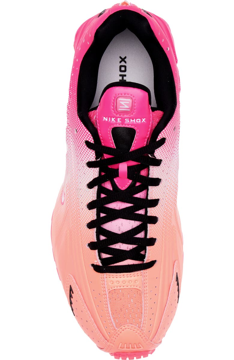 Nike Shox R4 Sneaker, Alternate, color, Hyper Pink/ Pink Foam/ Black