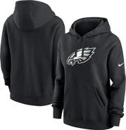 Nike Women's Nike Black Philadelphia Eagles Club Fleece Pullover Hoodie