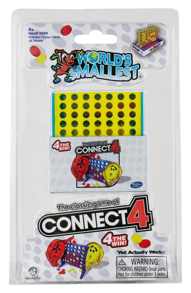 Super Impulse World's Smallest Connect 4 Game, Alternate, color, Multi