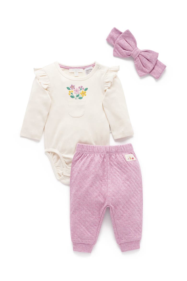 3 Piece Gift Set, Main, color, Lavender Melange