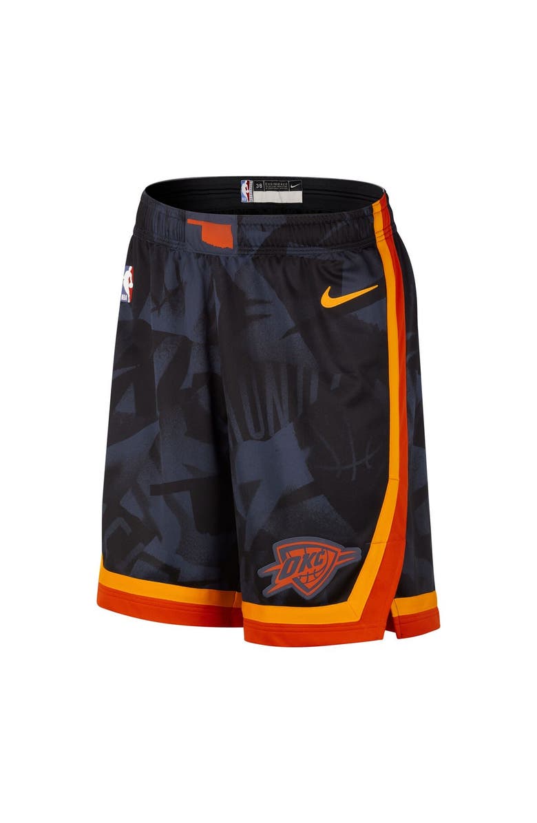 Nike Men's Nike Navy Oklahoma City Thunder 2023/24 City Edition Swingman Shorts, Alternate, color, Navy