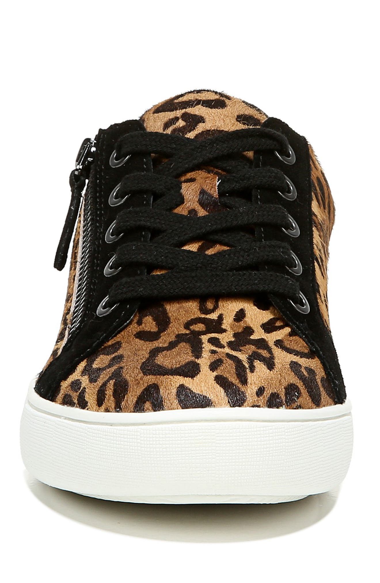 Macayla Genuine Calf Hair Sneaker, Alternate, color, CHEETAH