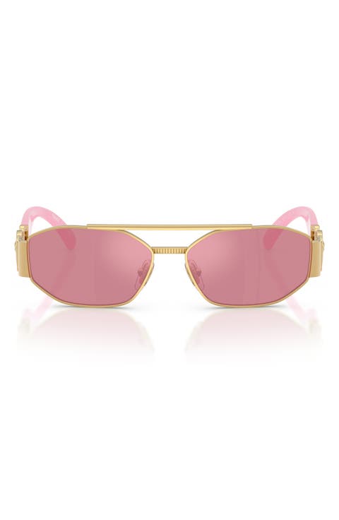Kids' 50mm Rectangular Sunglasses
