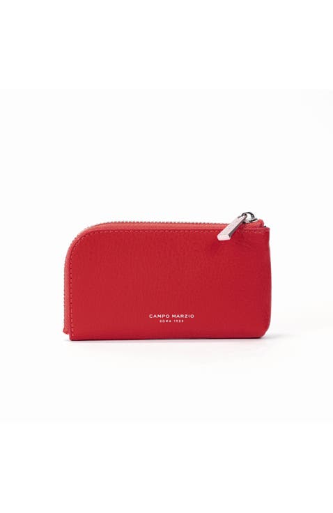 London Fashionable Versatile Zipped Pouch Wallet Keyring Accessory