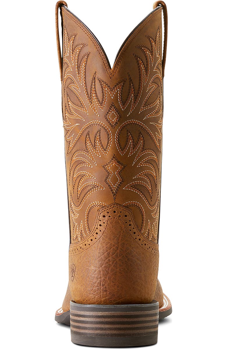 Ariat Oakwood Cowboy Boot, Alternate, color, Earth/ Distressed Brown