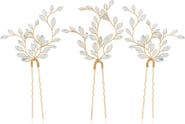 Brides & Hairpins Evin Set of 3 Crystal Hairpins