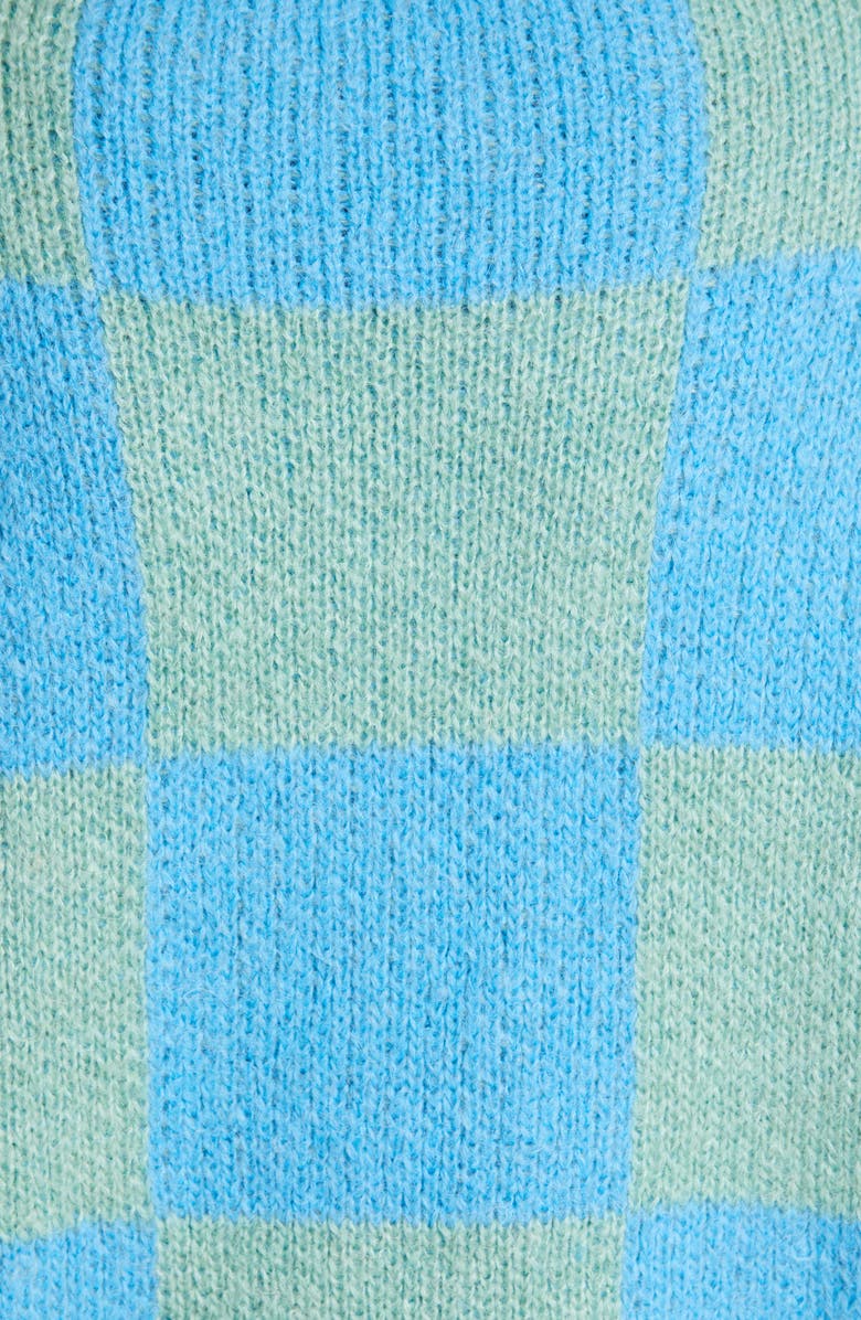 Stine Goya Adonis Checkerboard Balloon Sleeve Sweater, Alternate, color,