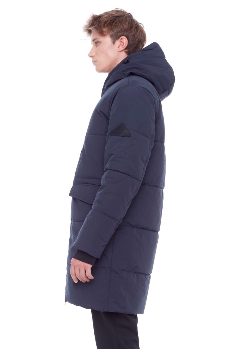 JASPER - Vegan Down Winter Puffer Coat, Alternate, color, NAVY