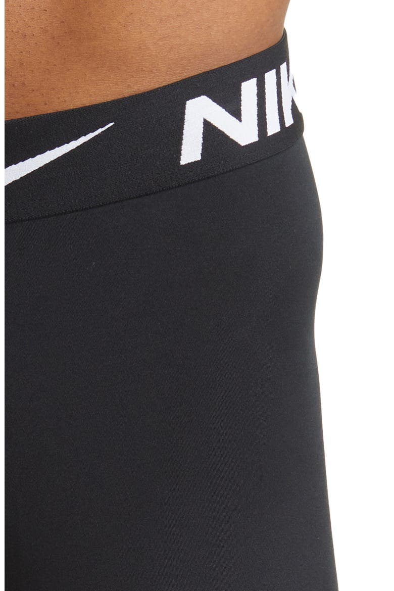3-Pack Dri-FIT Essential Long Leg Boxer Briefs, Alternate, color, BLACK/BLACK/BLA