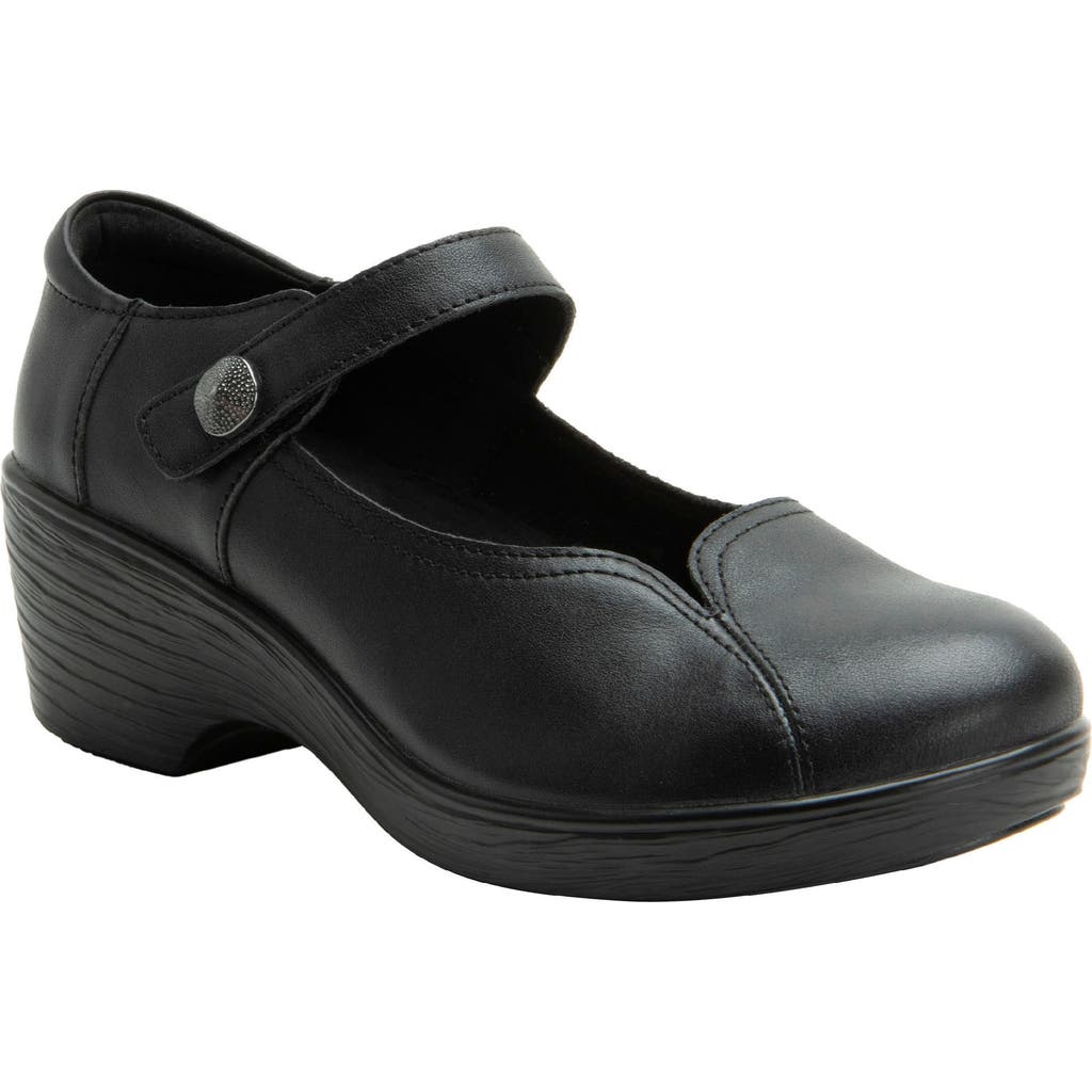 Alegria By Pg Lite Saylar Sunburst Mary Jane Clog In Black
