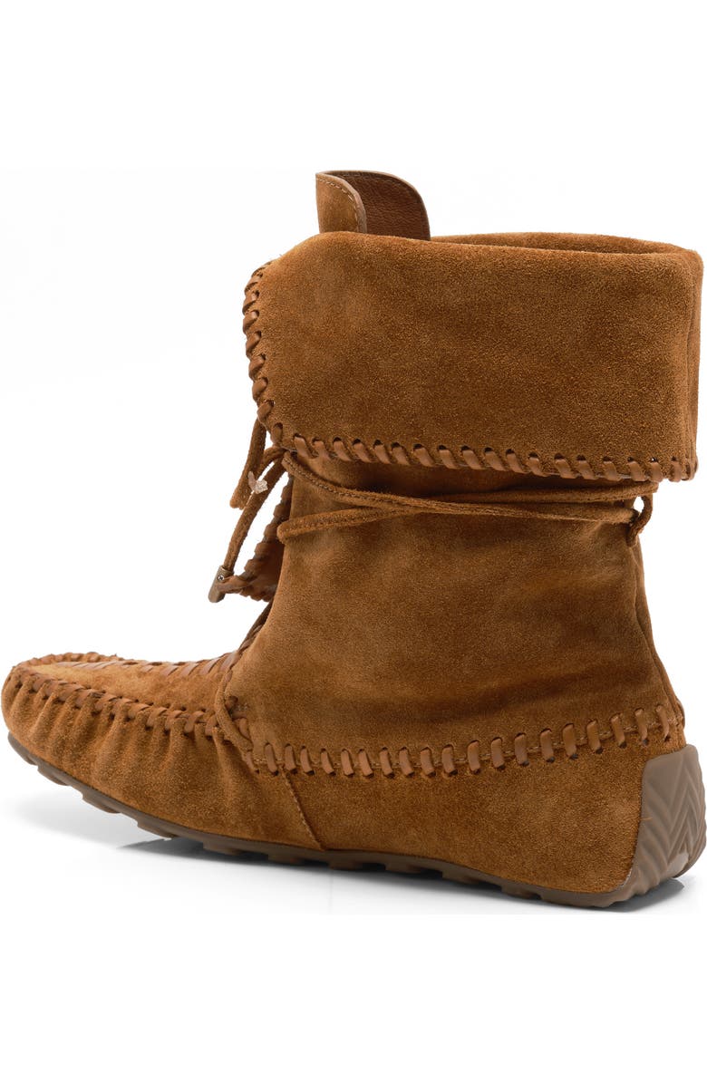 Free People Misty Moc Toe Boot, Alternate, color, Driftwood Tan Suede