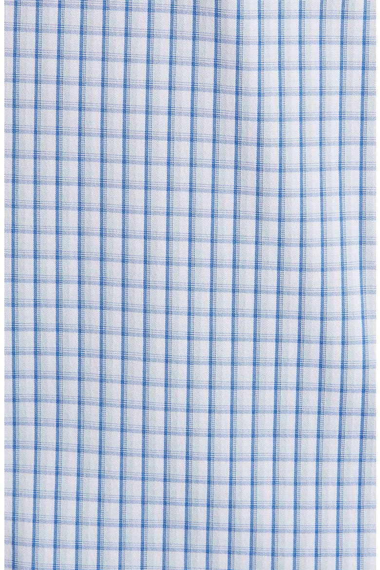 Slim Fit Check Dress Shirt, Alternate, color, PRESTWOOD PLAID VENTANA BLUE