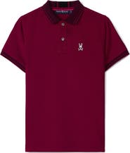 Psycho Bunny Kids' Bradford Cotton Polo