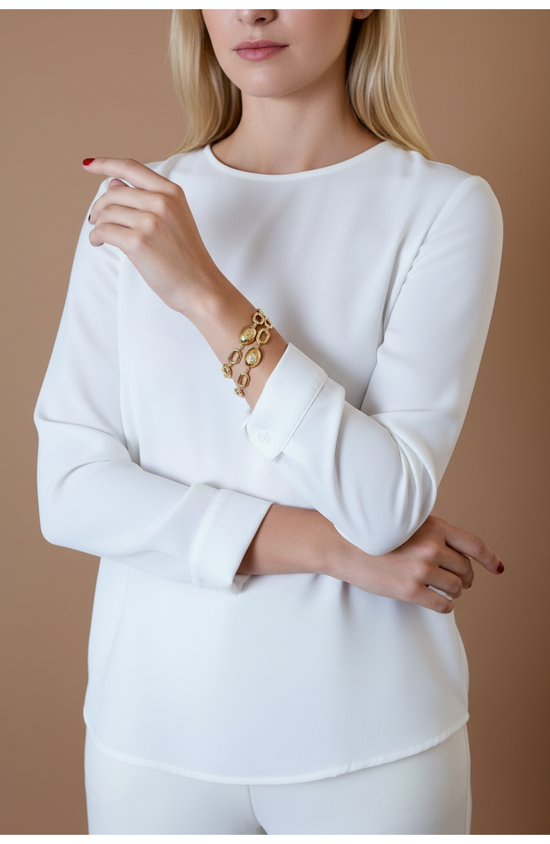 Daniela Millan Jewelry Rise Chain Bracelet, Alternate, color, Gold