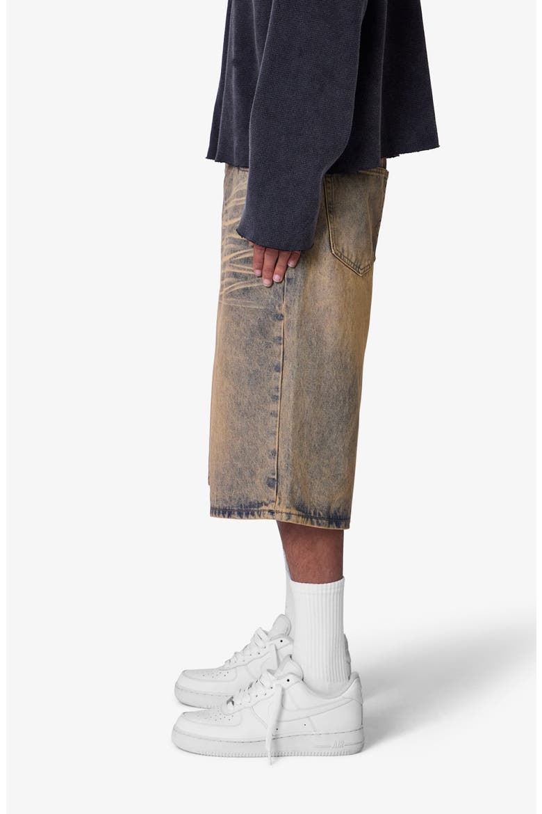 Baggy Denim Shorts, Alternate, color, VINTAGE BLUE