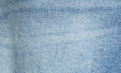 Hidden Jeans Frayed Hem Boyfriend Denim Shorts In Blue