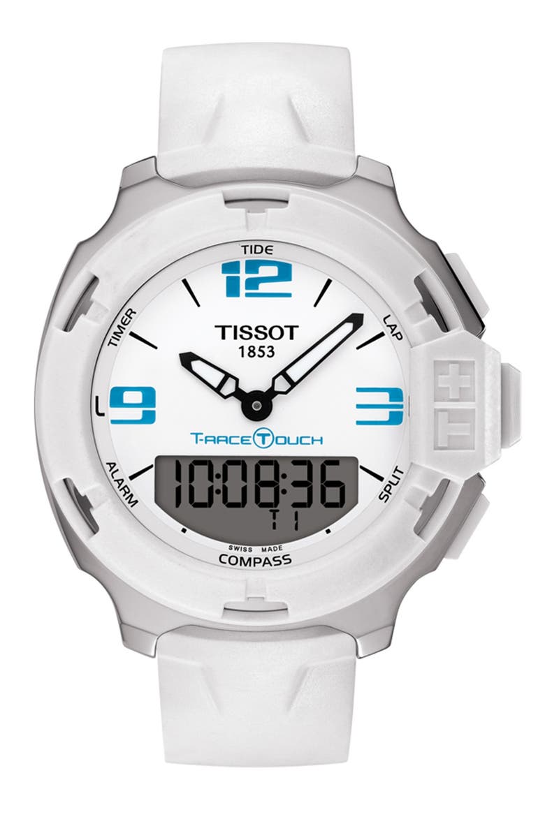 Men's T-Race Touch Sport Watch, 42.2mm, Main, color, NO COLOR