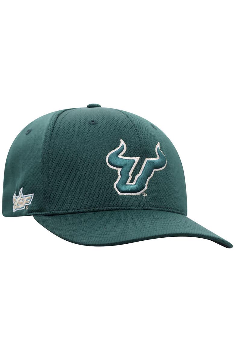 Men's Top of the World Green South Florida Bulls Reflex Flex Hat, Alternate, color, Green